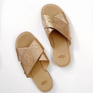 Ugg sandals.